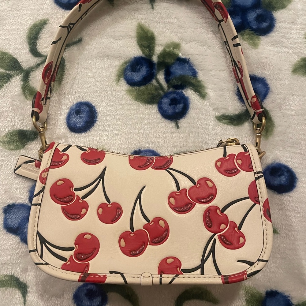 Coach Cherry Print Shoulder Bag - Picture 2 of 5
